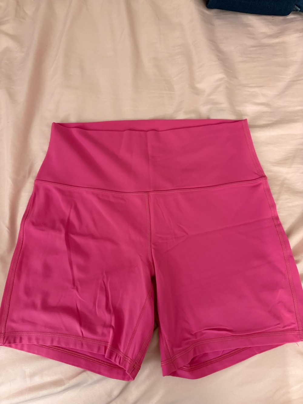 Lululemon Women’s Pink Align Biker Shorts SZ 12